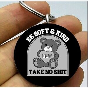 Teddy Bear Art Hot Kind Nice Toy Kid Funny Handmade Stainless Steel Keychain